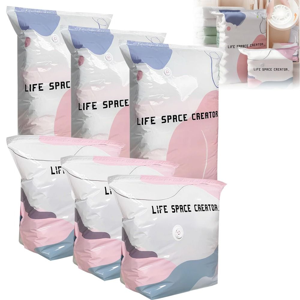 Reusable Bag - Vacumeerzakken voor ruimtebesparende opbergoplossingen, compressie-opbergzakken, herbruikbare