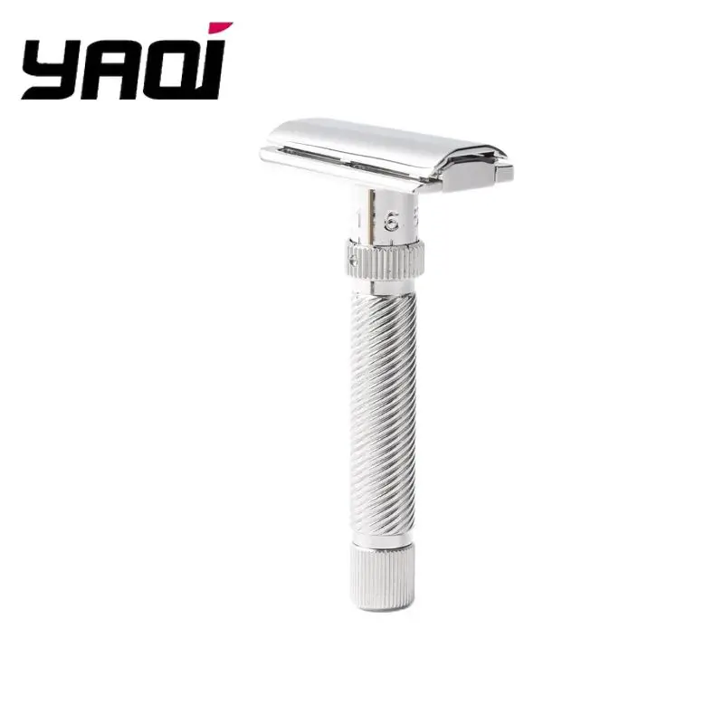 Safety Razor Handle - 2026 YAQI Professioneel Ultima Slope RVS