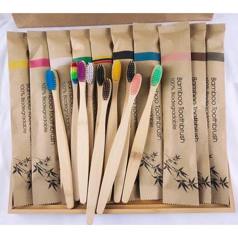 Bamboo Toothbrush - 5-30 stuks Bamboe Tandenborstels Zachte borstelharen