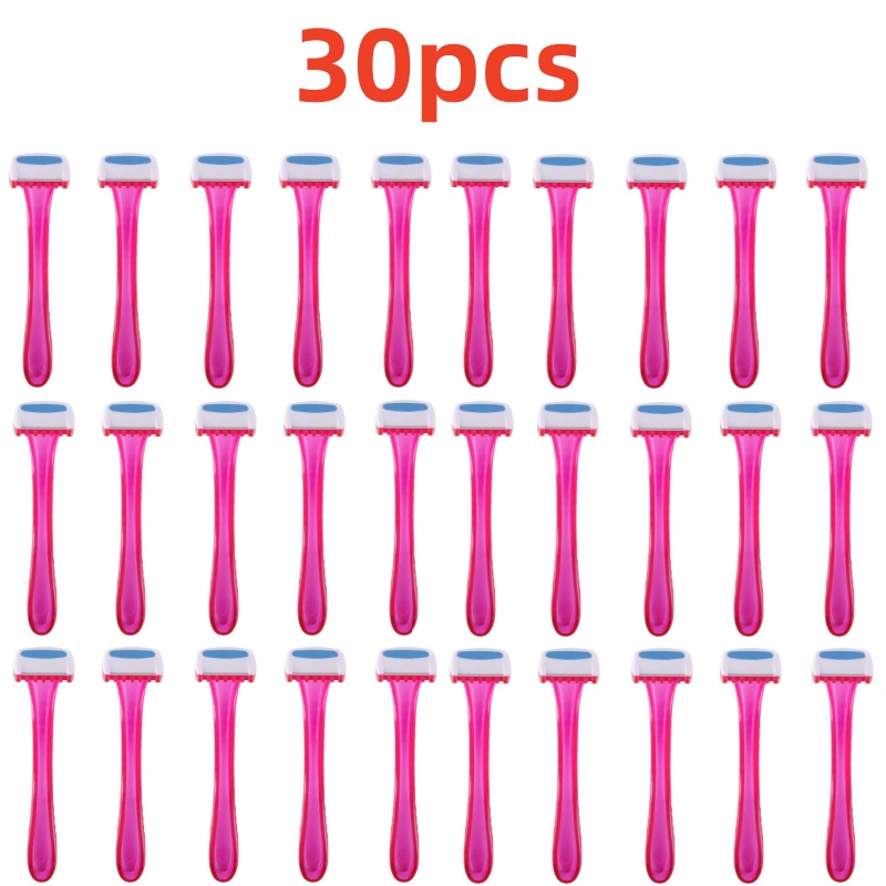 Safety Razor Handle - -5-30 stuks wegwerp dames scheermesjes voor