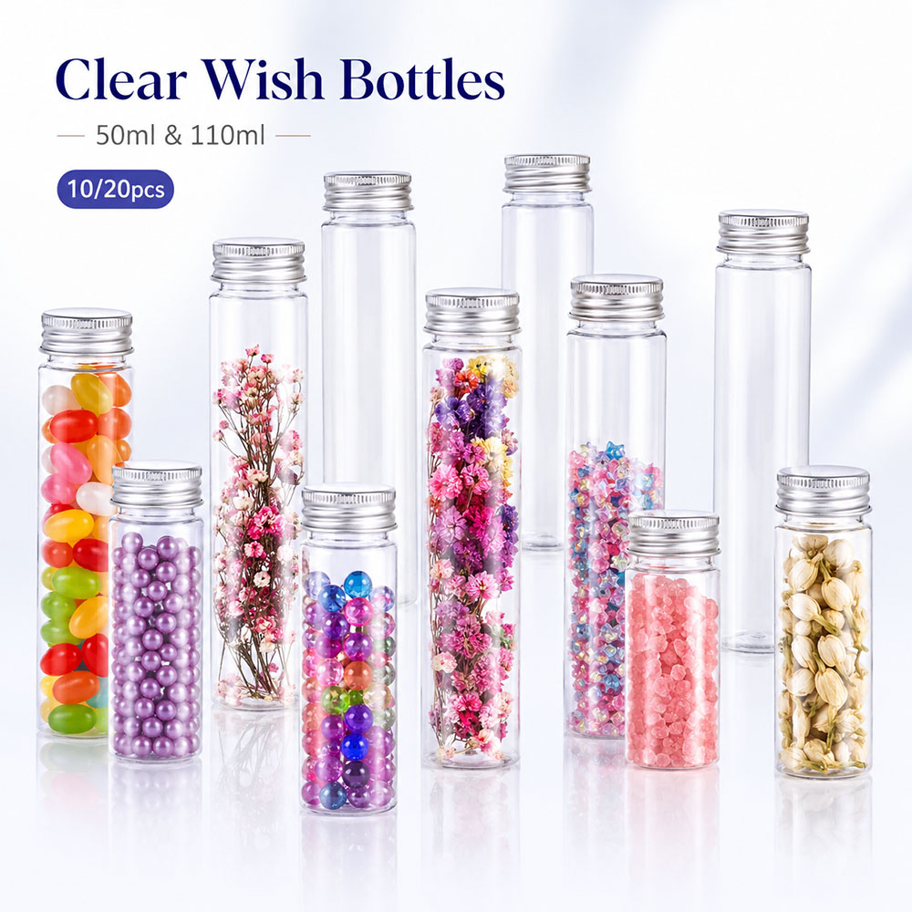 20 Stuks 50 Ml/100 Ml Clear Pl - Reusable Bottle recensie en prijs