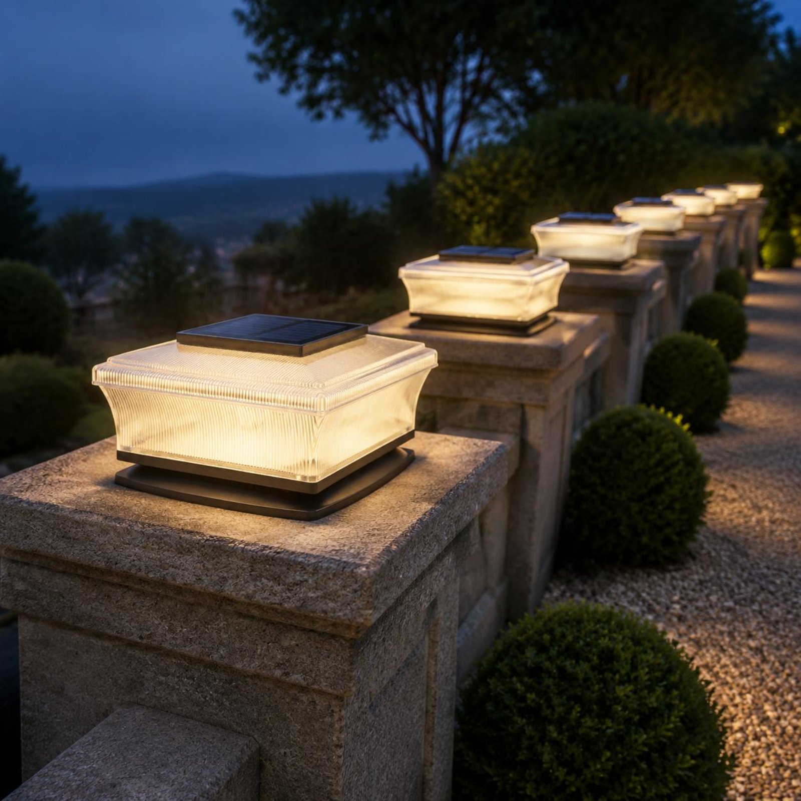 Solar Post Cap Light Draadloos - Solar Garden Light recensie en prijs