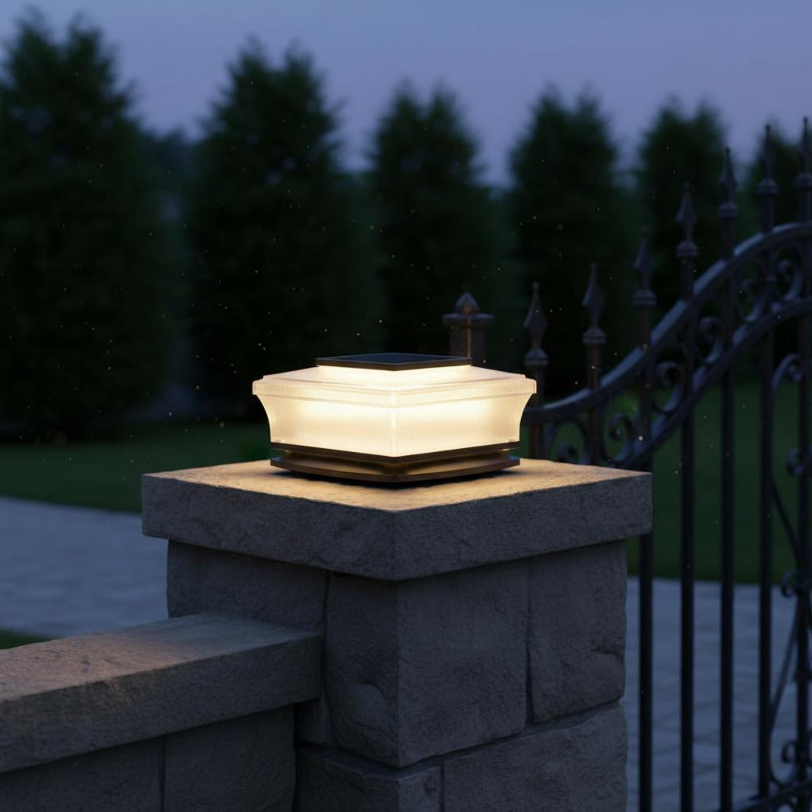 Solar Post Cap Light Draadloos - Solar Garden Light recensie en prijs