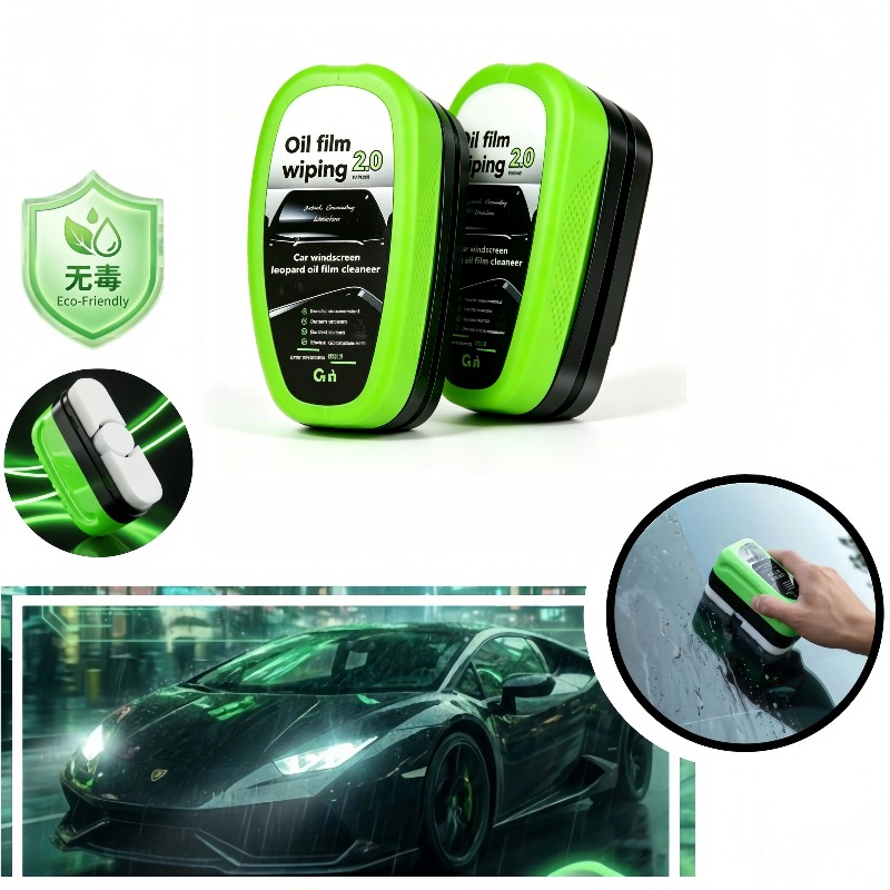 Niet-toxische autoglas-oliefil - Eco Sponge recensie en prijs