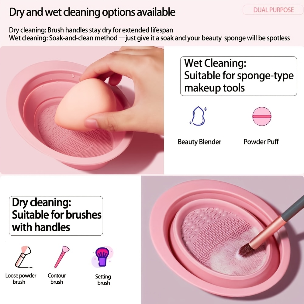 Vouwbare siliconen reinigingsk - Eco Sponge recensie en prijs