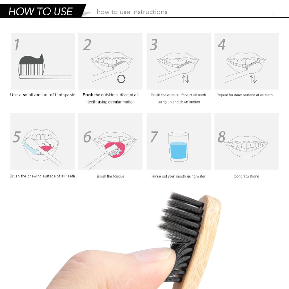 10-pack natuurlijke bamboe tan - Bamboo Toothbrush recensie en prijs