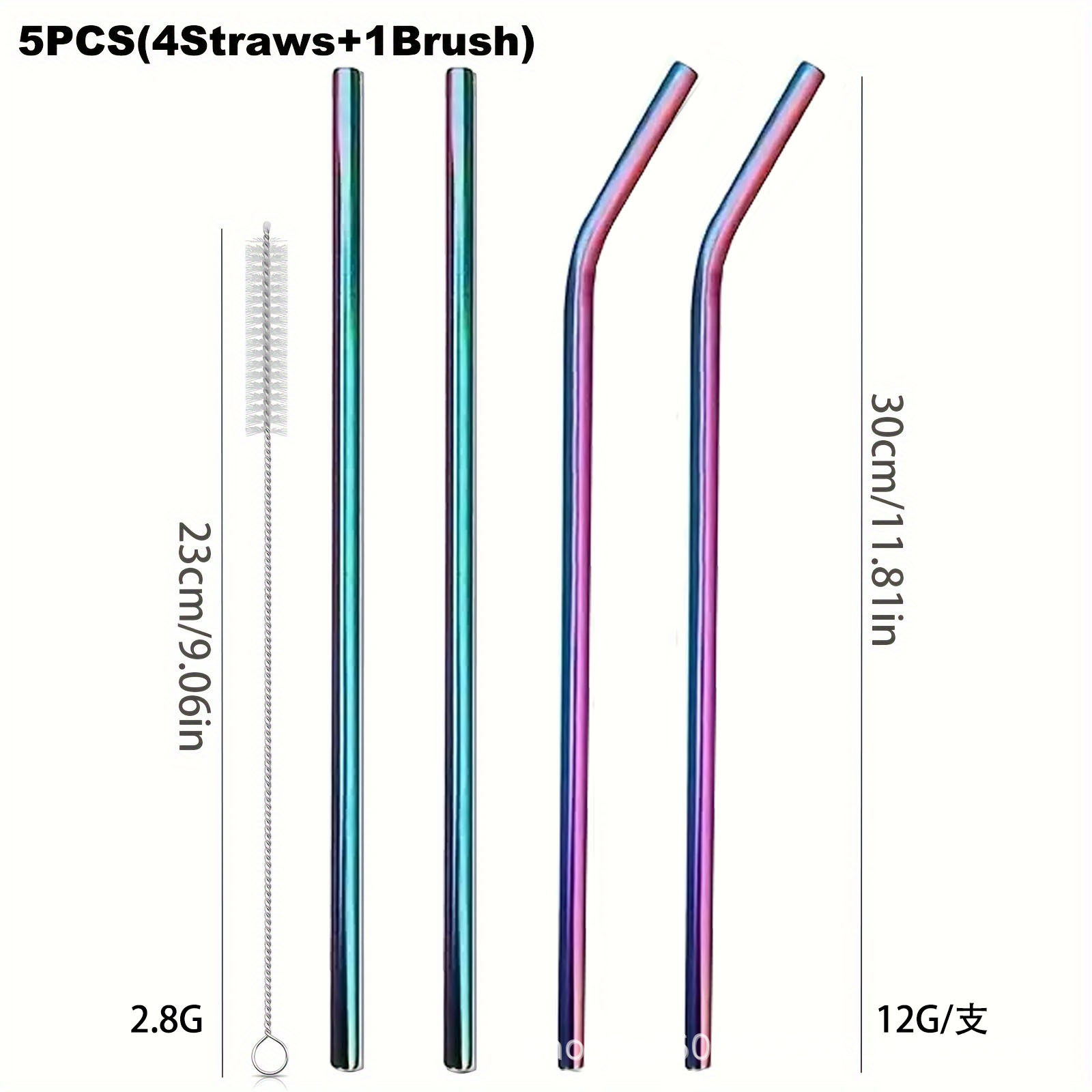 30 cm Rietjes Herbruikbare Roe - Reusable Straw recensie en prijs