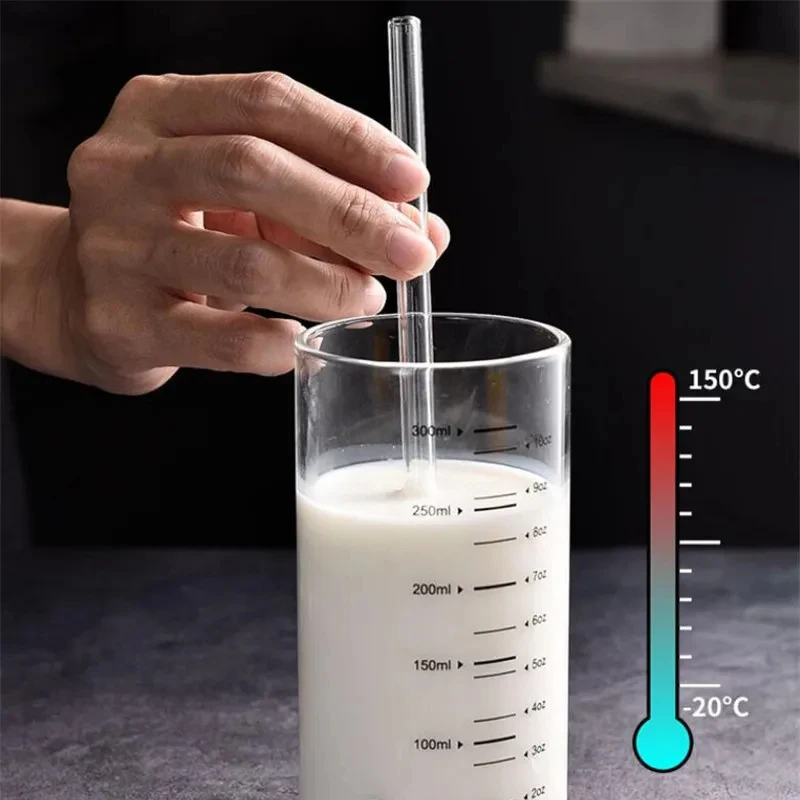 20 cm herbruikbare glazen riet - Reusable Straw recensie en prijs
