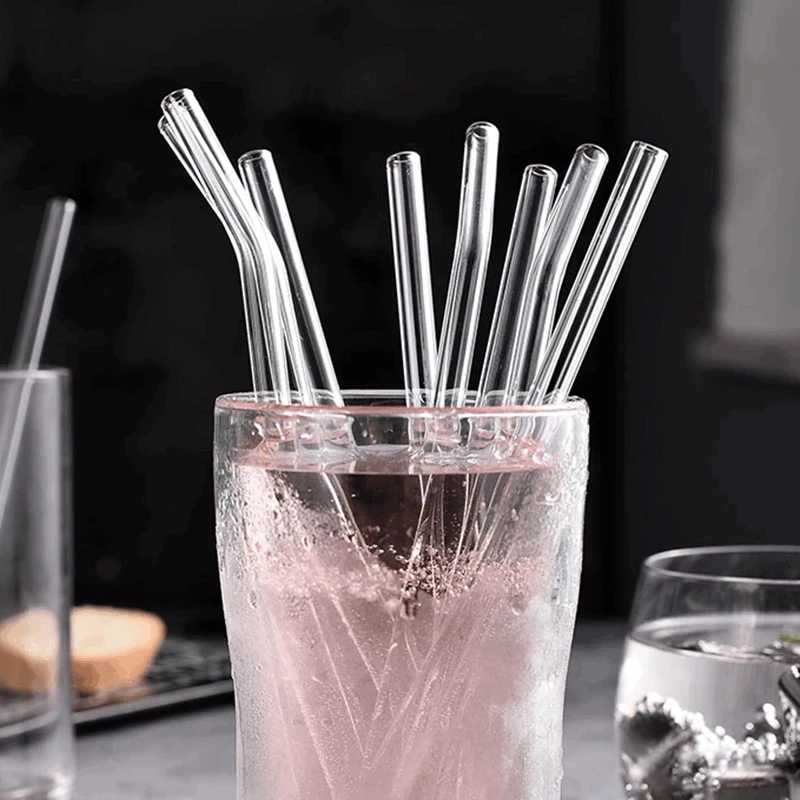 20 cm herbruikbare glazen riet - Reusable Straw recensie en prijs