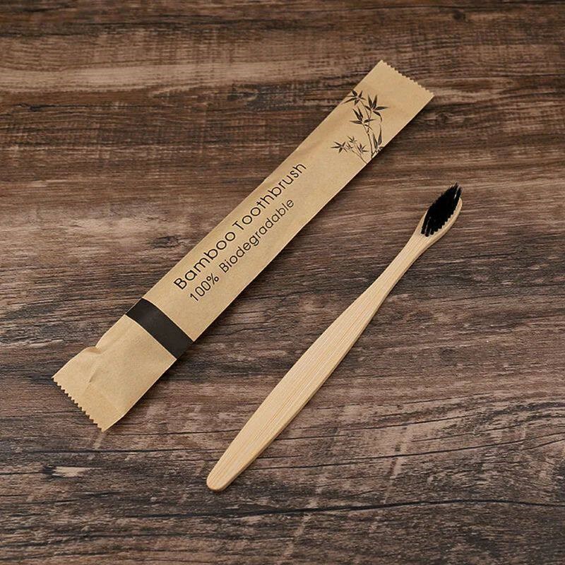 Willekeurige kleur 5/10 stuks  - Bamboo Toothbrush recensie en prijs