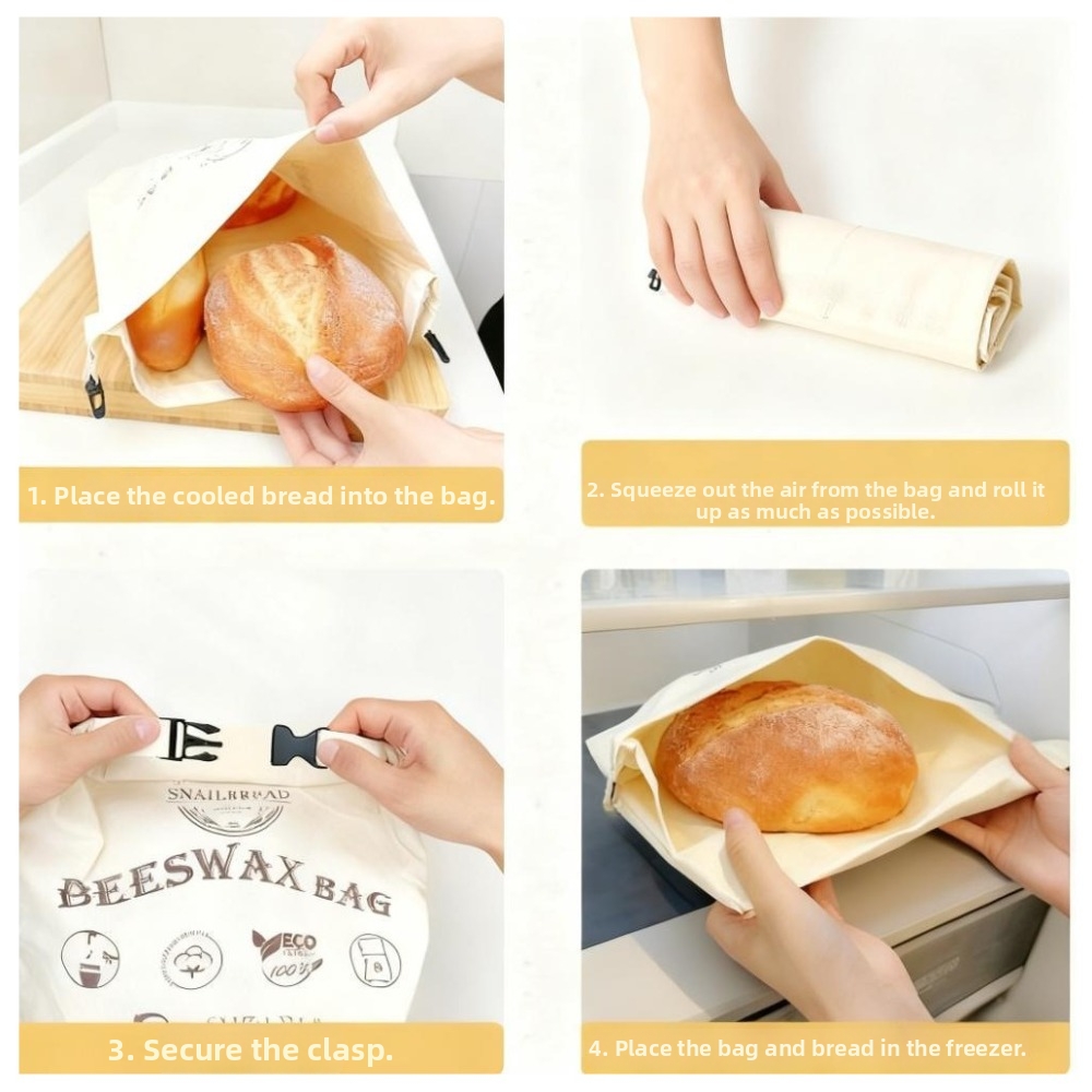 Herbruikbare bijenwasbroodzakk - Reusable Bag recensie en prijs