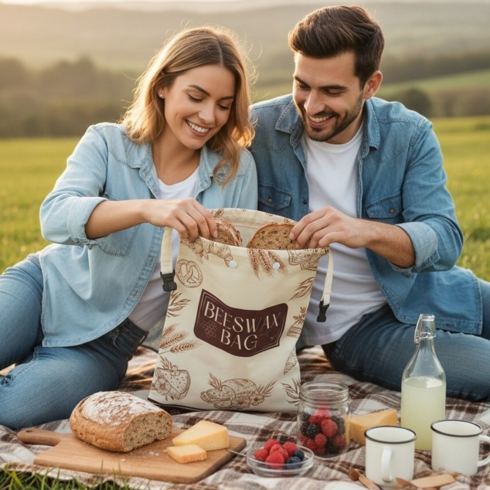 Herbruikbare bijenwasbroodzakk - Reusable Bag recensie en prijs