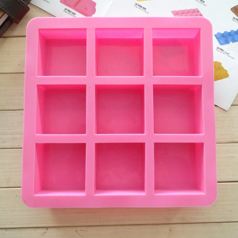 Vierkante siliconen cakevormen - Eco Soap recensie en prijs