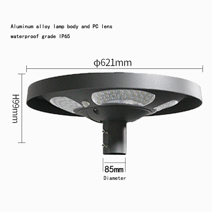 Waterdichte IP65 UFO Solar LED - Solar Garden Light recensie en prijs