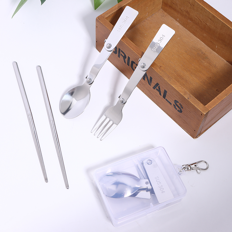 1PC/3PCS roestvrij staal draag - Bamboo Cutlery recensie en prijs